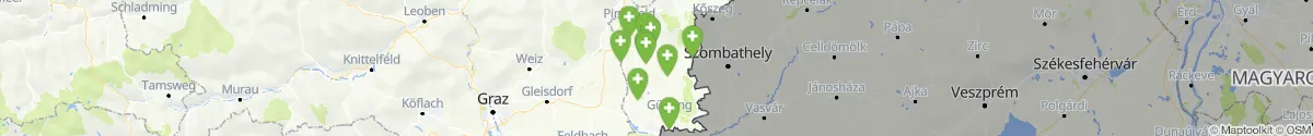 Map view for Pharmacies emergency services nearby Litzelsdorf (Oberwart, Burgenland)